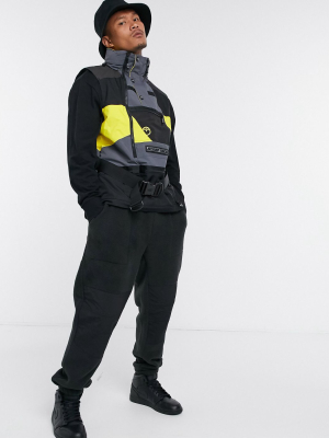 The North Face Steep Tech Apogee Vest In Yellow/gray