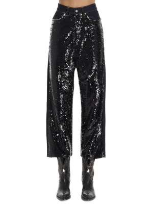 Golden Goose Deluxe Brand Sequin Embellished Jeans