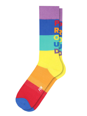 Men's Crew Socks - Proud