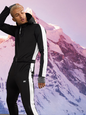 Asos 4505 Ski Suit In Slim Fit With Side Stripe