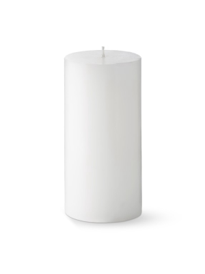 White Pillar Candle