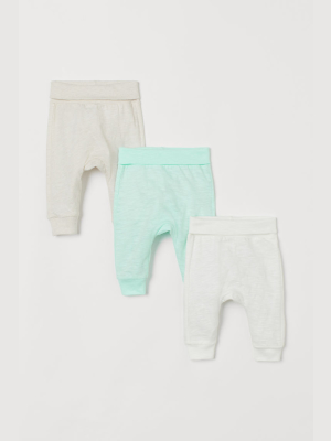 3-pack Cotton Pants