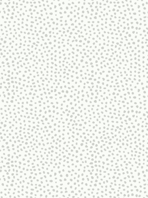 Huddy's Dots Wallpaper In Grey From The Wallpaper Republic Collection By Milton & King