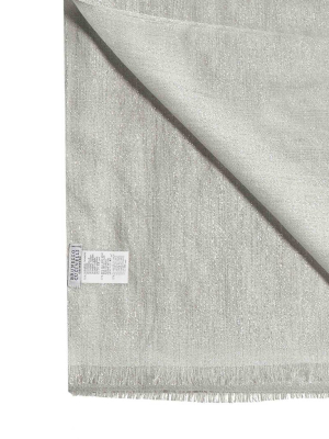 Brunello Cucinelli Lightweight Raw Hem Scarf