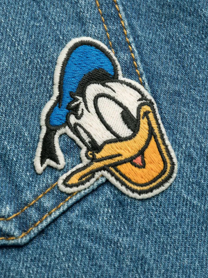 Gucci X Disney Donald Duck Cropped Flared Jeans