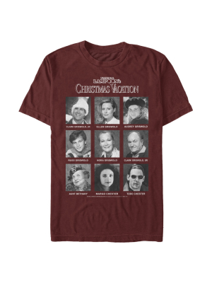 Men's National Lampoon's Christmas Vacation Griswold Yearbook T-shirt