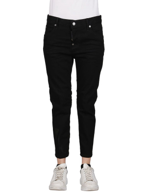 Dsquared2 Cropped Slim Jeans