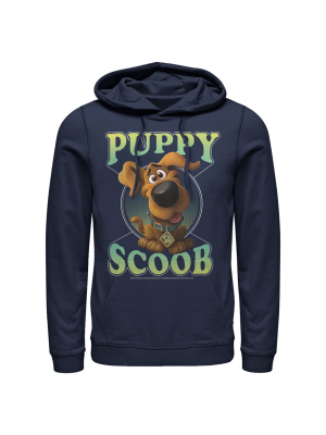 Men's Scooby Doo Puppy Circle Pull Over Hoodie