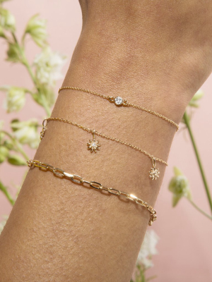 Daisy Chain Charm Bracelet