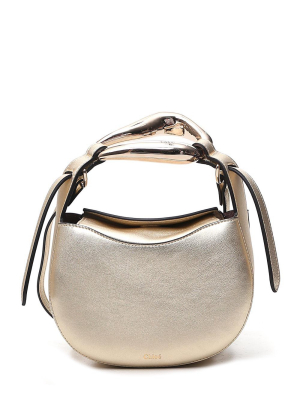 Chloé Metallic Effect Shoulder Bag