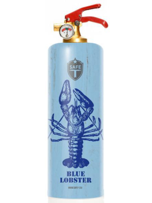 Blue Lobster Designer Fire Extinguisher