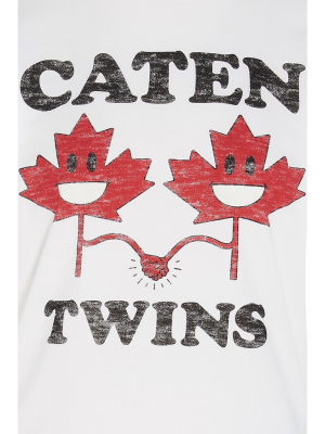 Dsquared2 Caten Leaf Twins T-shirt