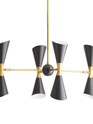 Fuentes Chandelier Black