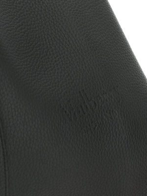 Mulberry Logo Embossed Shoulder Bag