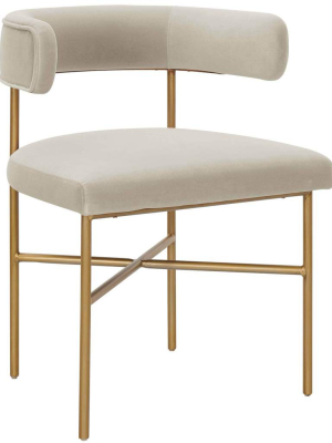 Kim Dining Chair, Cream