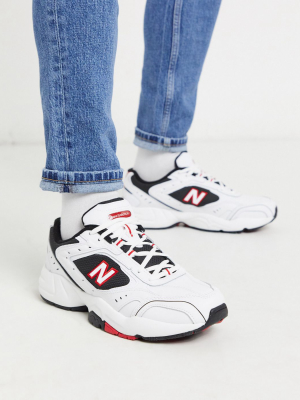 New Balance 452 Sneakers In White And Black