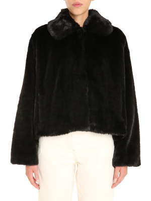 Stand Studio Marcella Faux Fur Jacket