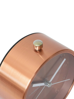 Glam Rose Gold Alarm Clock