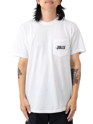 Registered Pocket Tee - White