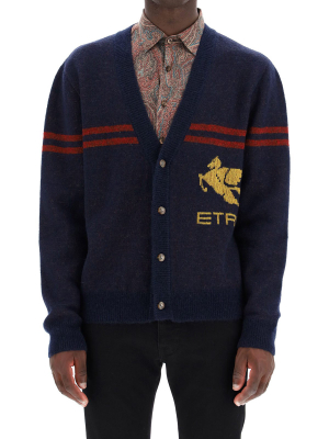 Etro Pegaso V-neck Cardigan