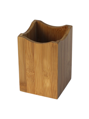 Oceanstar Bamboo Utensil Holder