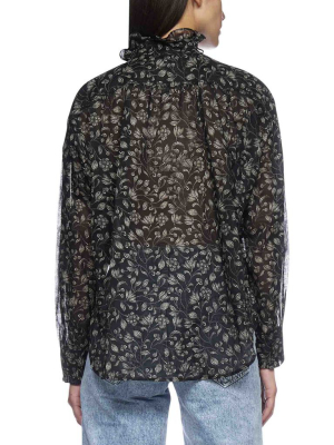 Isabel Marant Étoile Pamias Floral Printed Blouse