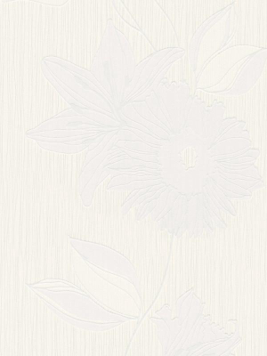 Eyecatcher Floral Wallpaper In Ivory Design By Bd Wall