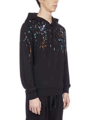 Dolce & Gabbana Paint Splatter Hoodie