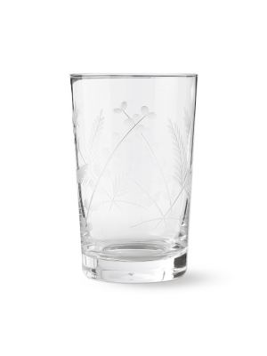 Fern Etched Tumblers