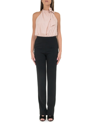 Pinko Two-tone Halterneck Jumpsuit