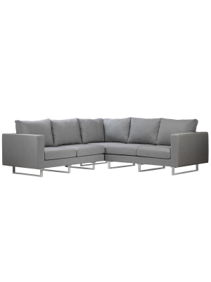 Dovetail Vickers Outdoor L-shape Sofa