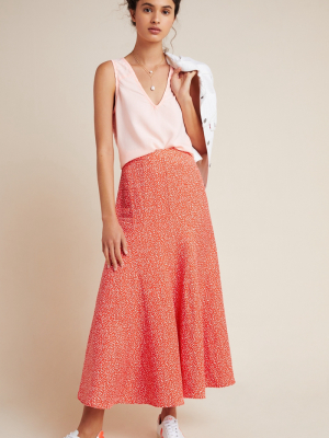 Moglea Dappled Maxi Skirt