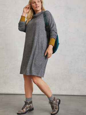 Cozy Turtleneck Tunic Dress