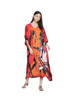 Tribal Printed Kaftan