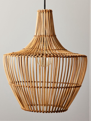 Arwen Wicker Pendant Light