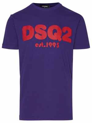 Dsquared2 Logo Print Crewneck T-shirt