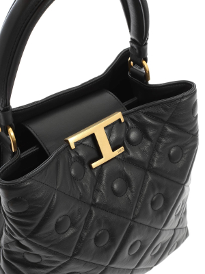 Tod's Quilted Bucket Bag