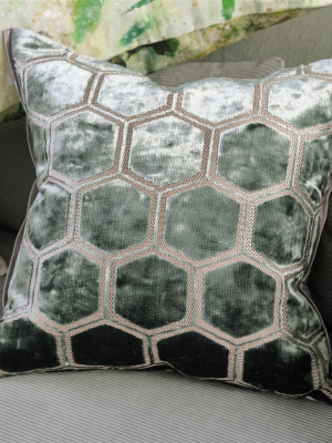 Manipur Jade Decorative Pillow