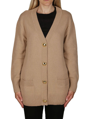 Moschino Teddy Button Knit Cardigan