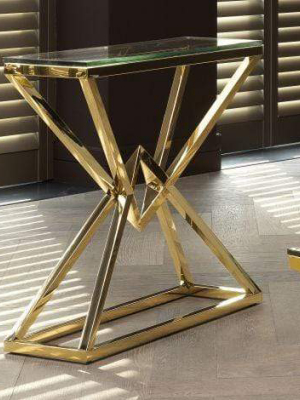 Eichholtz Connor Small Console Table - Gold