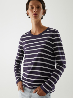 Long-sleeved Cotton Top