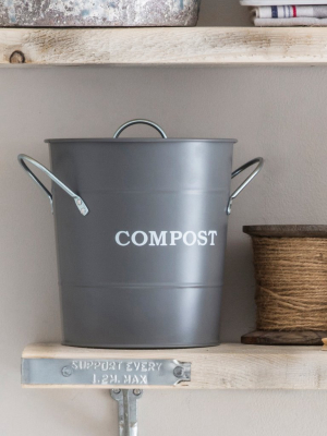 Steel Compost Bucket