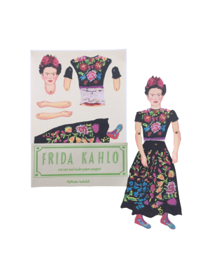 Frida Kahlo Cut And Create Paper Puppet