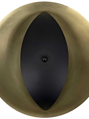 Noir Bengal Gold Sconce