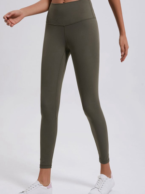 Naked Feel High Waisted Yoga Workout Leggings