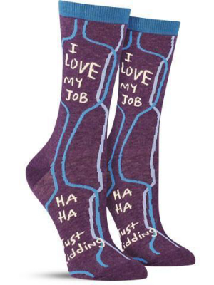 I Love My Job Socks | Womens