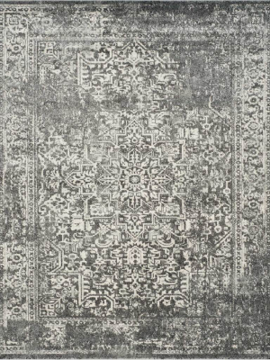 Evoke Oriental Gray/ivory Area Rug