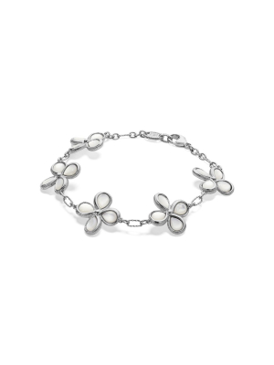 Jardin Station Bracelet With Mother Of Pearl