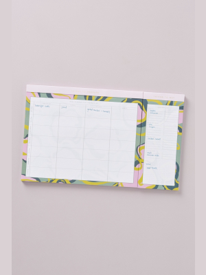 Weekly Meal Planner Notepad