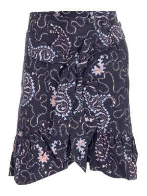 Isabel Marant Étoile Liliko Abstract Printed Skirt